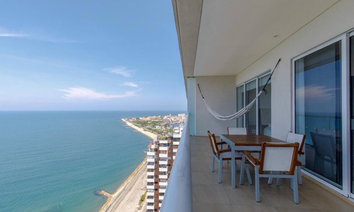 Manga Apartment | Edificio H2 Apartamento 1906 Plaza Bocagrande