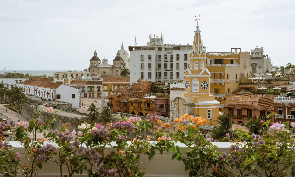 Cartagena Walled City Hotel | Spectacular views of Cartagena Clock Tower, terrace, jacuzzi, WiFi, AC