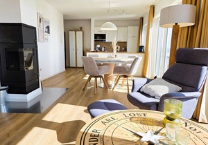 49.6.S Blinkfüer - Modern, high-quality vacation apartment, sauna, fireplace, large balcony in Wangerland