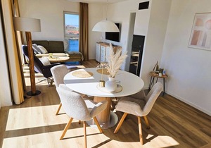 49.6.S Blinkfüer - Modern, high-quality vacation apartment, sauna, fireplace, large balcony in Wangerland