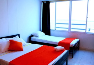 Sea View Apartment 1-19C Air/Wifi in Bolívar