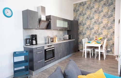 Apfelstadtaue Apartment | Moderne Ferienwohnung in Alter Villa am Rande des Thüringer Waldes