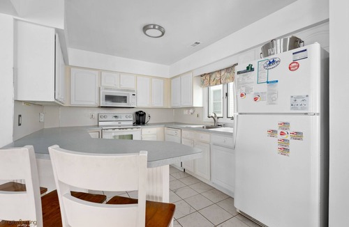 Townsend's Inlet House | Ocean view deck. Open area living, with wraparound deck.