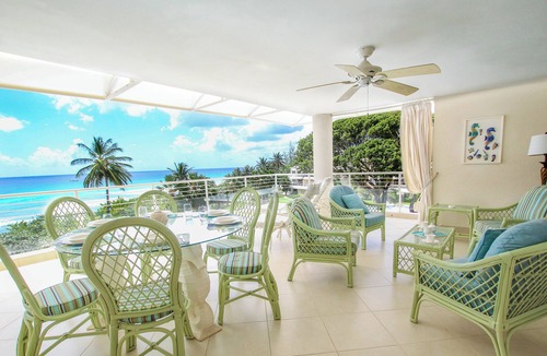 Saint Matthias Condo | Palm Beach 401, Hastings Barbados, 2 Bdrm Condo. STUNNING Ocean & Garden Views!