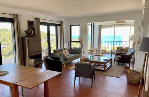 Le Pradet House | Spacious panoramic house with calm sea view in Le Pradet, 4 minutes walk from the beach