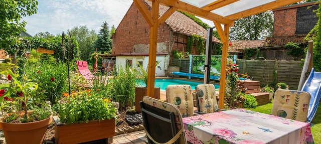 Apartment 'Für 6 Personen 110 M²' with Private Pool, Private Terrace and Wi-Fi in Dingelstädt