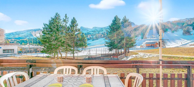 Apartment 'Superdévoluy Les Issarts' with Mountain View, Balcony and Wi-Fi in Superdevoluy