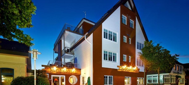 Bernstein-Hotel Bootshaus in Büsum