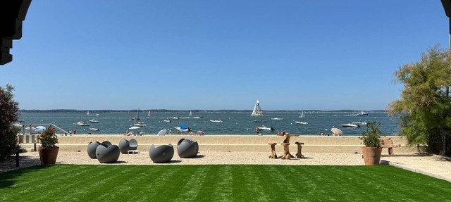 Exceptionnelle Villa en Front de Mer, Accès Privé Plage, Piscine in Arcachon