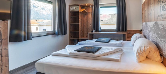 Executive Double Room with Shower, Toilet - BinderS Budget City-Mountain Hotel in Innsbruck