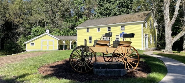 Historic IronMaster House at Springfield Falls in Mercer