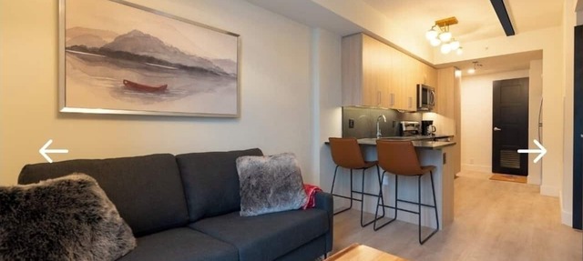 Modern 2-Bedroom Retreat Near Universities | Gym, Sauna & Theater in Waterloo