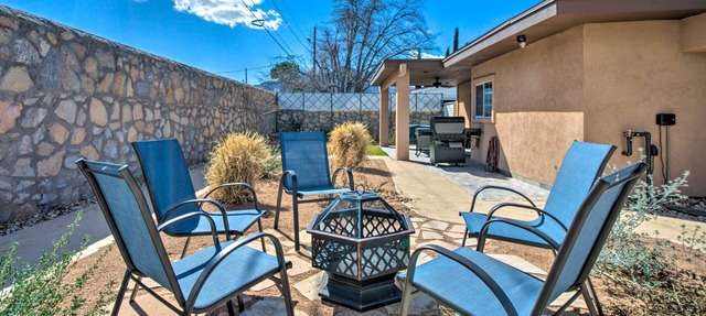 Modern El Paso Home w/Backyard & Fire Pit! in El Paso