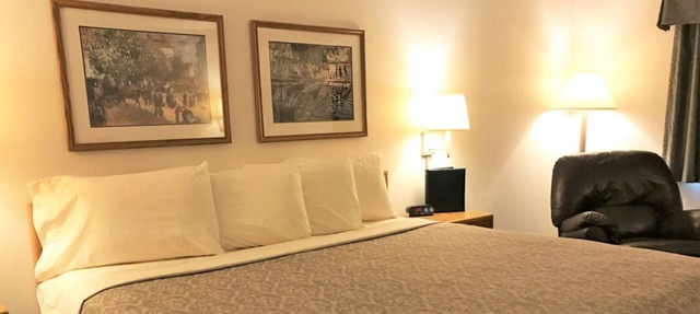 Non-smoking Single King Executive at FairBridge Inn & Suites Thorp in Thorp