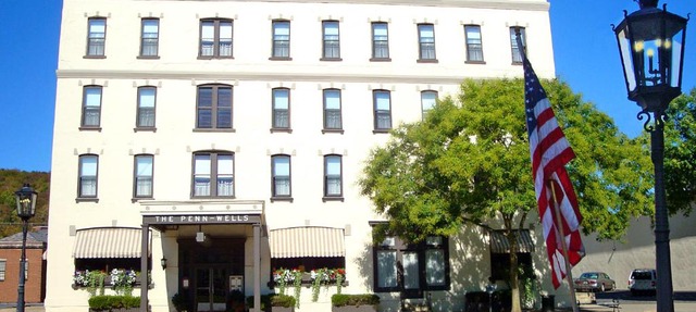Penn Wells Hotel in Wellsboro