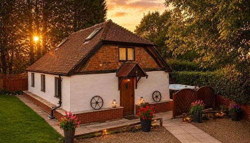 Romeo Cottage - Sleeps 4 - Open Plan Barn - Private Hot Tub & Garden in Stratford-upon-Avon