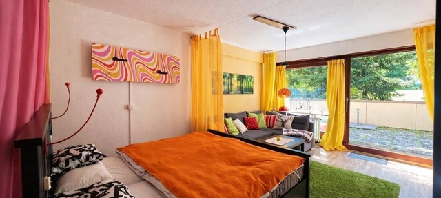 Spacious Studio Apartment 'Waldquartier' with Pool, Sauna, Private Terrace & Wi-Fi in Schönwald im Schwarzwald