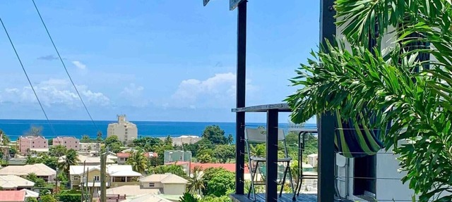 Studio APT 5A, Oceanview + Pool, Near Beach | @ Paradise Point Barbados in Oistins
