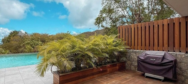 Studio with direct access to the pool | Villa 6 in Pigeon-Pea Hill