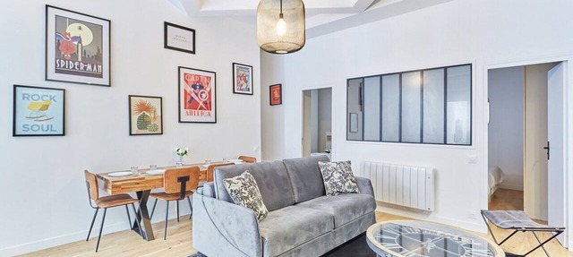 Superb AC Loft 3 bdr - Paris Pere Lachaise in Paris