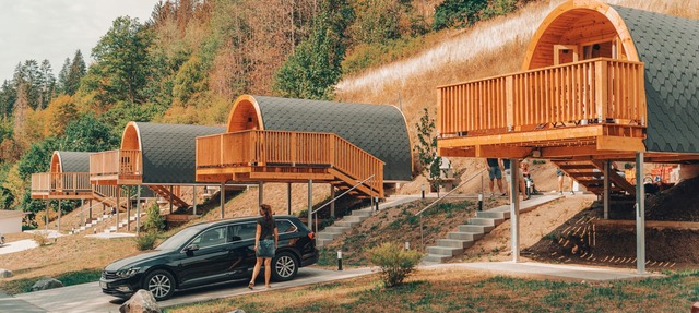 Superior Chalet (18sqm) with balcony for up to 3 people in Wilhelmsthal
