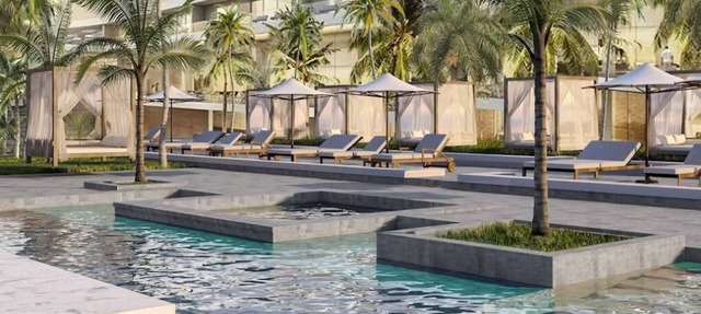 Upscale Beachfront Stay with All Meals, Spa, Golf & Premium Lounges in Cancún