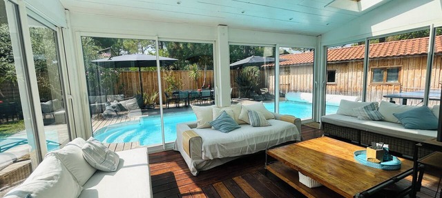 Villa Maluel - Optional Pool Heating - Walk to Beach in Biscarrosse plage