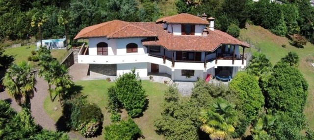 Villa Schaake Lago Maggiore 100m vom Strand in Gonte