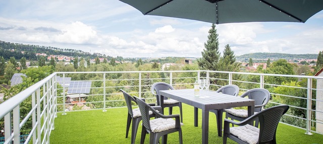 "Weitblick" Apartment in 99817 Eisenach with a fantastic terrace in Eisenach