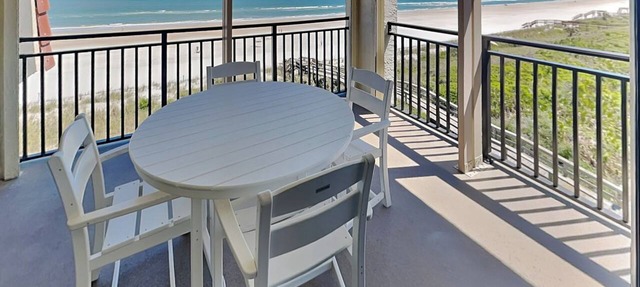 Windjammer 412 | Oceanfront Condo with Balcony, Resort Pool, Tennis, Grill Area in Saint Augustine