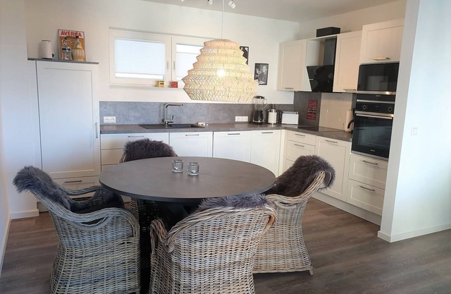 49.4.M Ankerplatz - Modern, high-quality vacation apartment, sauna, large balcony, in Wangerland