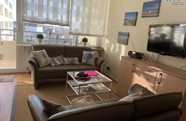 Apartment with balcony close to the beach! in Borkum