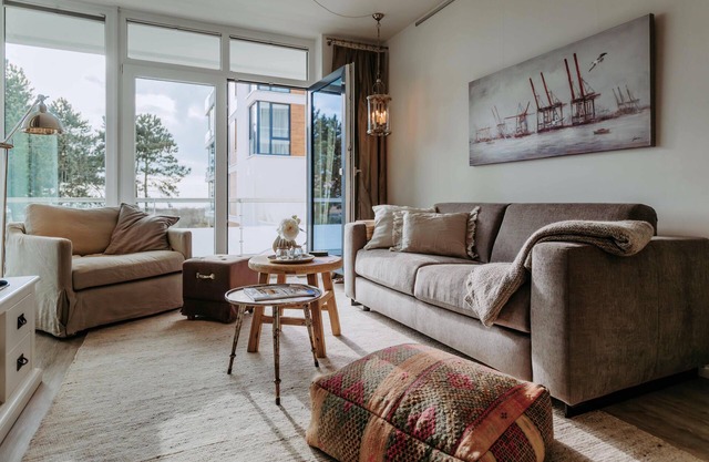 D-04: A First-Class Vacation Apartment with a View of the Beach at Südkap Pelzerhaken on the East Coast in Pelzerhaken
