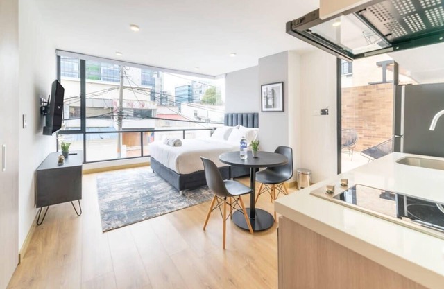 w* | Lovely Loft with Terrace in Santa Ana in Bogotá