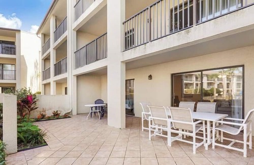 St. Augustine Beach Condo | Ocean Villas 100: 3 bedroom condo with huge patio, 2 pools and beach access