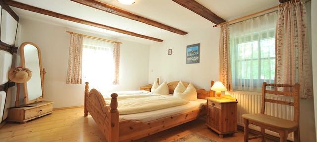 Doppelzimmer - Braunes Zimmer - Gasthof Teichmühle in Leubnitz